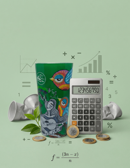 calcule o impacto